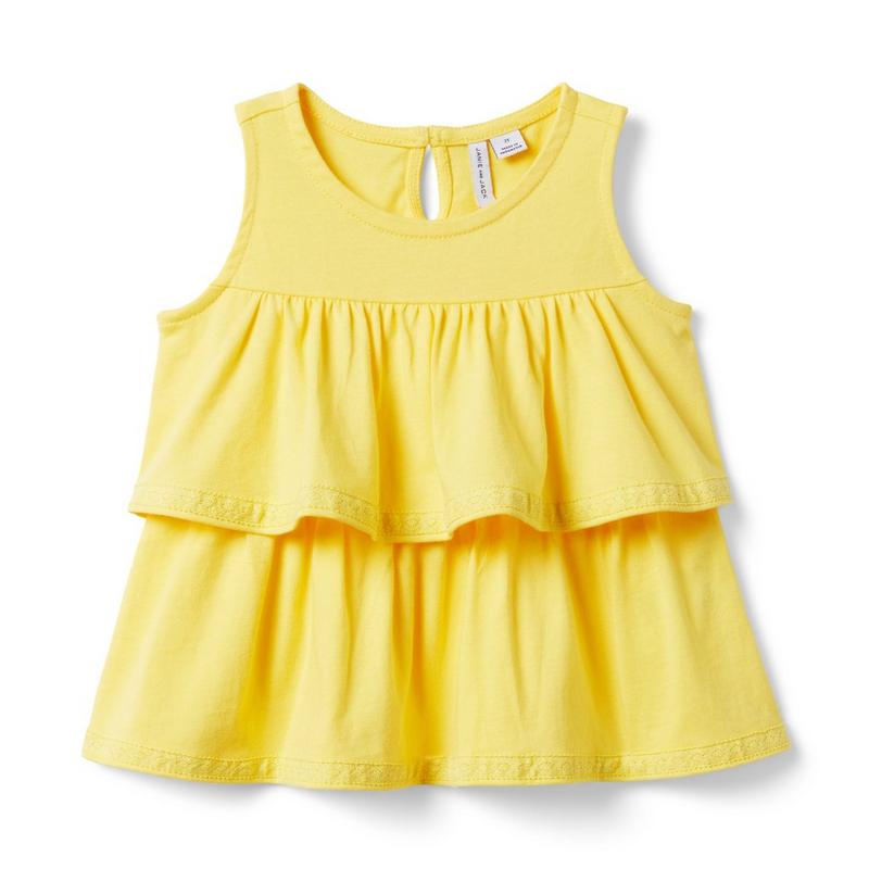 Tiered Ruffle Jersey Top - Janie And Jack